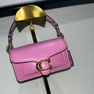 Coach Tabby 12 (Fuchsia/Refined Calf Leather)